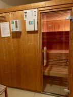 Sauna zur Benutzung 
für alle Gäste